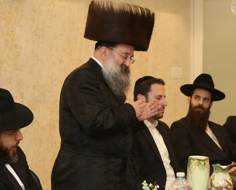 Community rabbis in meeeting for the mikvah